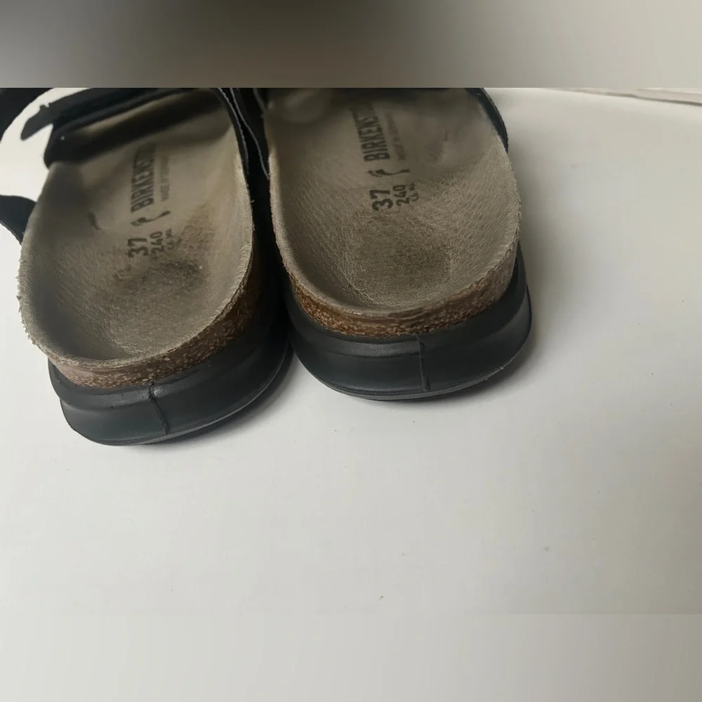Birkenstock Sahara Futura Sandals - Black 37